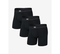 Boxer SAXX Essential Coton noir intense (3 unités) - M