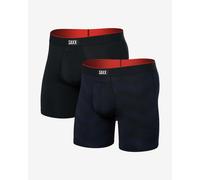 Saxx Underwear Multi-sport Mesh Brief Fly Boxers 2 Units Noir M Homme