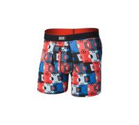 Saxx - Multi-Sport Mesh Boxer Brief Fly - Sous-vêtement synthétique - S - pitch check / multi