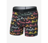 Boxer SAXX Quest Brief Fly noir multicolore - M