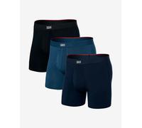 Saxx - Vibe Xtra Boxer Brief Fly 3-Pack - Sous-vêtement synthétique - XL - dark denim / navy / black