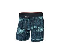 Saxx Underwear - Boxer respirant - Vibe Xtra BB Fly - The Clearing/Storm Blue pour Homme - Taille S - Bleu Bleu S