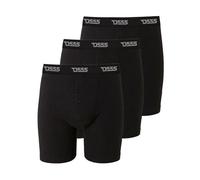 Boxer Shorts En Coton Jersey Premium Taille Plus 3 Paquet (901000) 2XL-8XL Noir