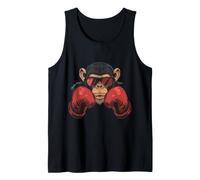 Boxer Singe avec Gants de Boxe Kickboxing Débardeur