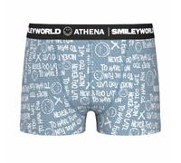 Boxer Smileyworld Bleu Jean Imprimé 12A