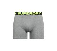 Superdry M3110476a Boxers 3 Units Gris S Homme