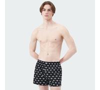 Boxer tissé en coton Confort Core Icon, lot de 2 sous-vêtements Black / White 2XL