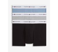 Tommy Hilfiger Boxer Trunk UM0UM03889 Homme – 3 unités multicolores (bleu marine/blanc/gris) – S