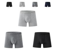 Boxer Ultra-Absorbant Pour Homme, Sous-VêTement Lavable Et Anti-Fuites, Protection 60 Ml (Mélanger 3 pièces,L)