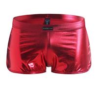 Boxer Ultra Fin Respirant Sexy U Poche Convexe Boxer Sexy Low Waist Flat Sensual Bag Taille Élastique Ajustable pour Intimité Couple Doux Sensuel Confortable Style Low Rise Sexy Coquin