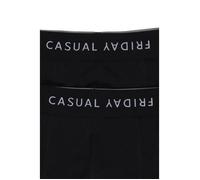Boxers Casual Friday norh logo bamboo trunks (x2) Gris 3XL