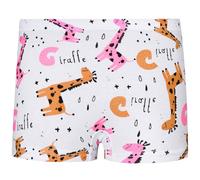Boxers Filles Étudiante Filles Sous-vêtements Quatre Coins Enfants Coin Plat Mignon Dessin Animé Petit Bustier Femme, Orange, 6 ans