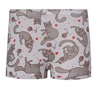 Boxers Filles Étudiante Filles Sous-vêtements Quatre Coins Enfants Coin Plat Mignon Dessin Animé Petit Bustier Femme, gris, 3 ans