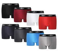 Boxers FM London lot de 4/8 pour hommes avec ceinture élastique - Boxers doux pour hommes