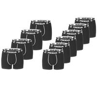 FREEGUN Caleçon Homme Multi-Sport, Boxer Homme, Doux, Agréable (Lot de 4), Noir Taille XL