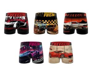 Boxers Freegun : Lot de 3 - This is America B / 8-10 ans