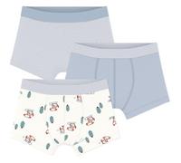Boxers garcons Petit Bateau BOXERS X 3 Bleu 12 ans