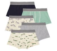 Boxers garcons Petit Bateau LOT BOXER X5 Multicolore 6 ans