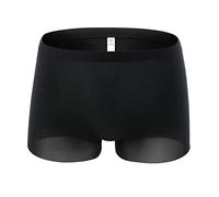 Boxers Homme Coton Confortable et Doux Ceinture Élastique sous-vêtements pour Hommes Boxer Couleur Unie sans Trace sans Couture Boxers Briefs Caleçon Boxeur Homme
