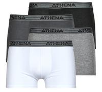 Boxers hommes Athena BASIC COTON Pack de 4 Noir EU XL