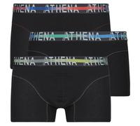 Boxers hommes Athena ENDURANCE 24H Pack de 3 Noir EU L