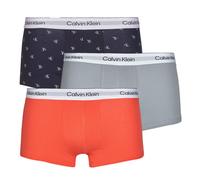 Boxers hommes Calvin Klein Jeans LOW RISE TRUNK X3 Multicolore EU L