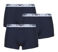 Boxers hommes Emporio Armani 3 PACK TRUNK AF14131 Marine EU M