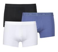 HOM Boxers Armand – Lot de 3 (2 shorts) – Noir, Bleu, Blanc – XL Homme