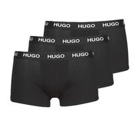 HUGO Boxers Trunk Triplet Pack Caleon – lot de 3, coton stretch, taille S, noir, homme