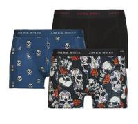 Boxers hommes Jack & Jones JACMURPHY SKULL TRUNKS X3 Multicolore EU M