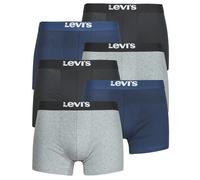 Boxers hommes Levis SOLID BASIC BOXER BRIEF ORGANIC COTTON X6 Multicolore EU M