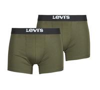 Boxers hommes Levis SOLID BASIC BOXER ORGANIC COTTON Pack de 2 Kaki EU L