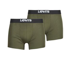 Boxers hommes Levis SOLID BASIC BOXER ORGANIC COTTON Pack de 2 Kaki EU L