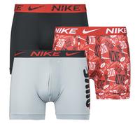 Nike Boxer Brief Logo rouge/noir/gris 3 unités Taille S