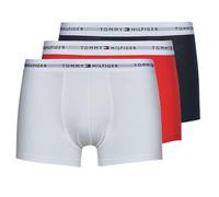 Tommy Hilfiger Underwear Boxers 'Essential' marine / gris clair / rouge / blanc, Taille M