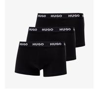 HUGO Boxers Trunk Triplet Pack Caleon – lot de 3, coton stretch, taille S, noir, homme