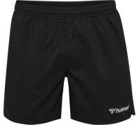 Hummel Pantalon de sport noir / blanc, Taille S