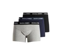 Jack & Jones Boxers Homme Pack de 3 Noir