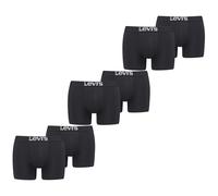 Boxers Levis Pour Hommes Unis Basic Rouge Blanc Bleu Gris Noir - Pack De 6
