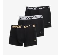 Nike Boxer Trunk Logo – noir / pur blanc – 3 unités – XL