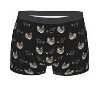 Boxers Personnalisés Avec Photo De Visage, Sous-Vêtements Personnalisés avec Photo Imprimée de Visage D'Amant, Sous-Vêtements Drôles, Cadeaux Personnalisés pour Homme, Mari, Père, Petit Ami, Lui