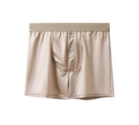 Boxers pour homme - En coton ample - Sous-vêtements confortables et respirants - Doux et élastique - Confort quotidien lors des activités intérieures et extérieures, gris, L