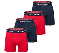 Boxers Pour Hommes Champion, Pack De 4 - Coton, Ceinture Logo, Uni