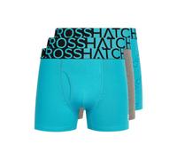 Boxers Pour Hommes Crosshatch Typan 3 Paires Bleu