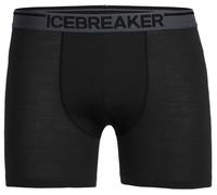 Icebreaker Boxer Anatomica Laine mérinos 150 Noir Taille L