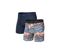 Boxers saxx quest quick dry mesh bleu multicolore lot de 2