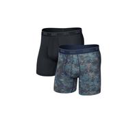 Boxers saxx quest quick dry mesh brief fly noir camo homme lot de 2