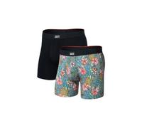 Boxers saxx vibe xtra soft comfort brief fly homme multicolore noir lot de 2
