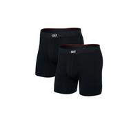 Saxx Underwear Vibe Xtra Brief Fly Boxers 2 Units Noir S Homme