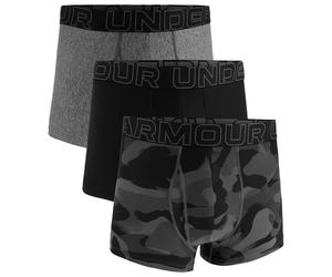Boxers UA Performance Tech 3" Boxerjock Black/Castle Rock - 3 pcs. Under Armour S